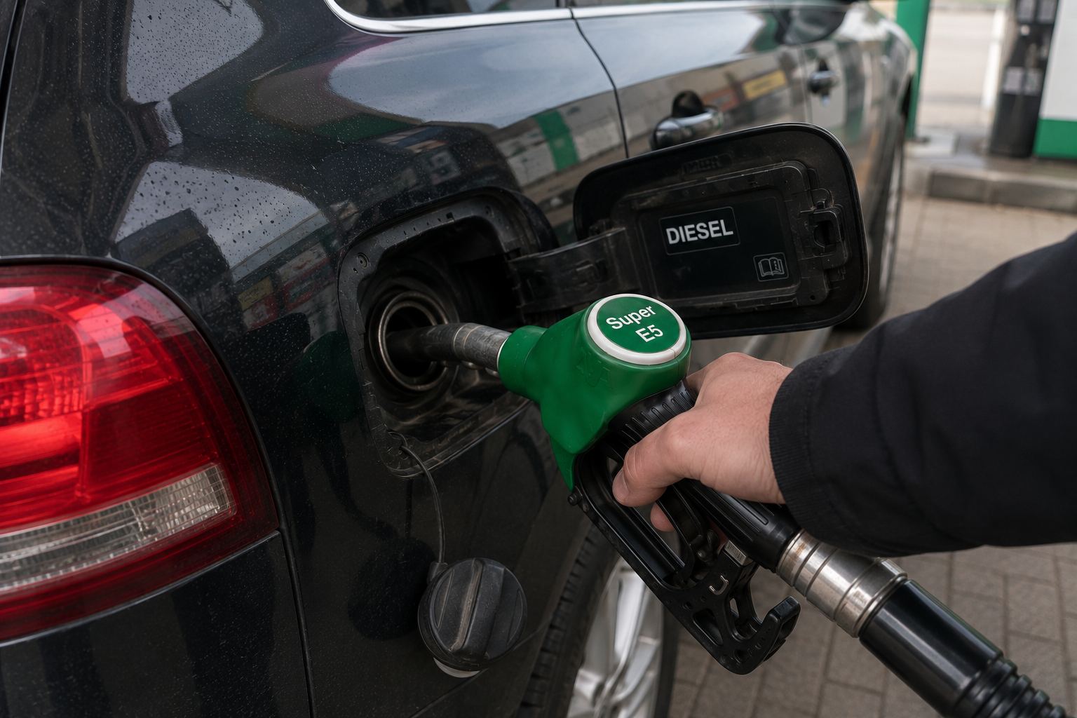 Benzin statt Diesel
